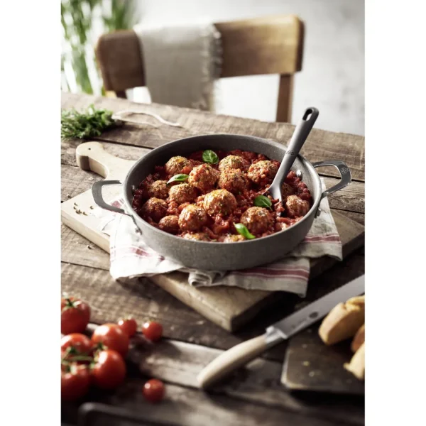 Ballarini Cooking Spoons*12.25 Inch, Silicone, Cooking Spoon, Black Matte