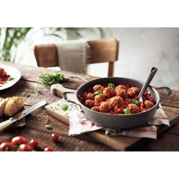 Ballarini Cooking Spoons*12.25 Inch, Silicone, Cooking Spoon, Black Matte