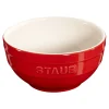 STAUB Cereal Bowls*4.5-Inch, Small Universal Bowl, Cherry