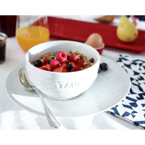 STAUB Cereal Bowls*4.5-Inch, Small Universal Bowl, White