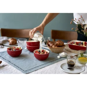 STAUB Cereal Bowls*4.5-Inch, Small Universal Bowl, Cherry