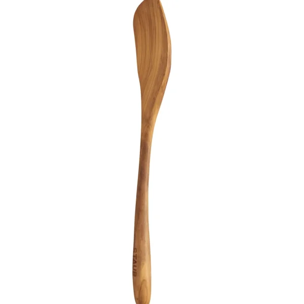 STAUB Spatulas*13-Inch Spatula, Fiber Wood Brown