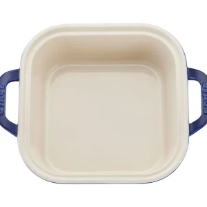STAUB Baking Dishes*9-Inch, Square, Covered Baking Dish, Dark Blue