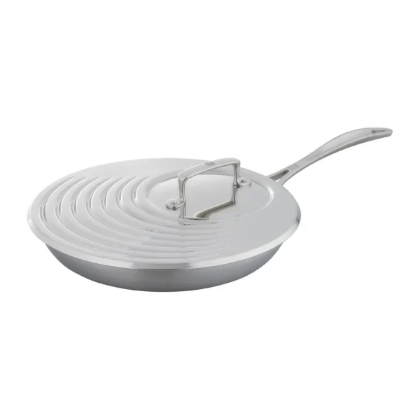 ZWILLING Cookware Lids*13-Inch Stainless Steel Stainless Steel Universal Lid Silver