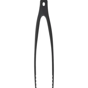 STAUB Kitchen Tongs*12.25 Inch Tongs, Silicone Black Matte