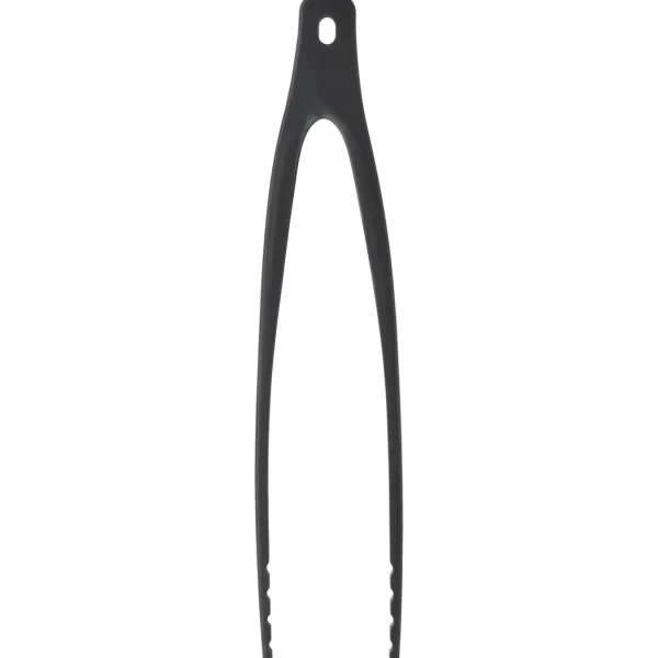 STAUB Kitchen Tongs*12.25 Inch Tongs, Silicone Black Matte