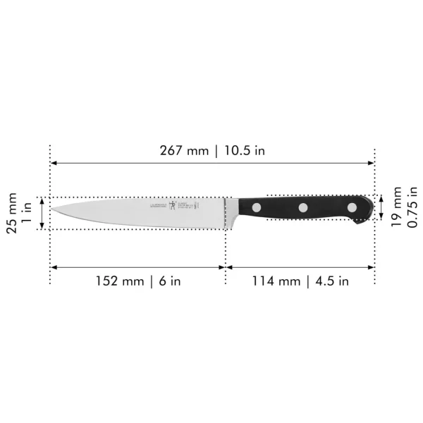 HENCKELS Utility Knives*6-Inch Utility Knife, Fine Edge