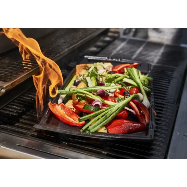 STAUB Specialty Cookware*18.25 Inch X 9.5-Inch, Double Burner Griddle / Plancha Black Matte
