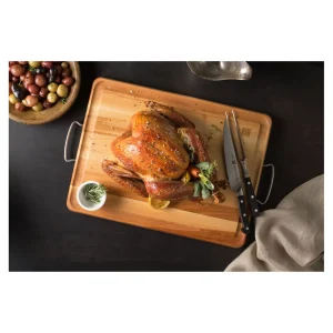 ZWILLING Cutting Boards*19.5-Inch X 15-Inch Slicing/Carving Board, Birch Brown