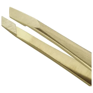 ZWILLING Tweezers*3.5-Inchedition Tweezers, Slanted Gold