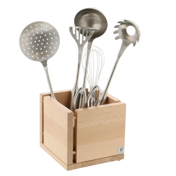 ZWILLING Utensil Holders*Italian Kitchen Utensil Organizer , Natural