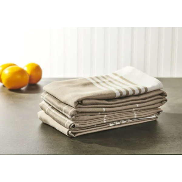 ZWILLING Kitchen Linens*Kitchen Towels Set, Taupe