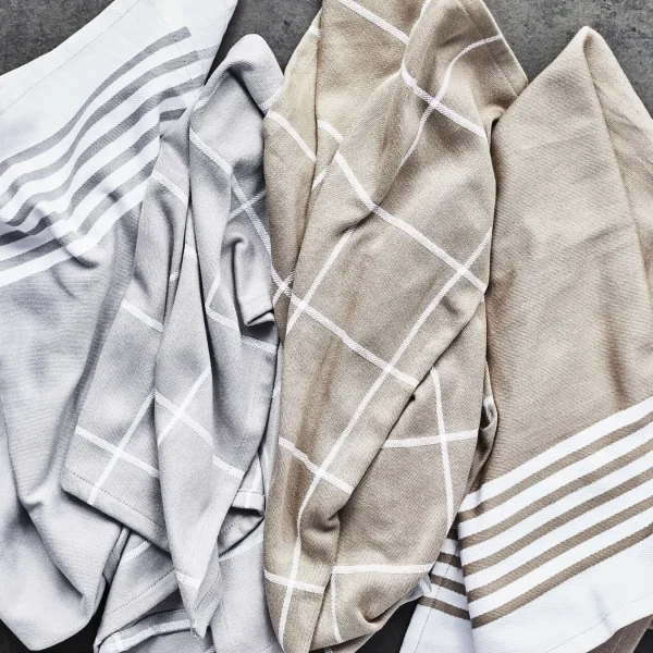 ZWILLING Kitchen Linens*Kitchen Towels Set, Taupe