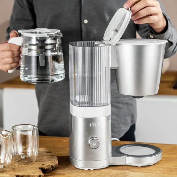 ZWILLING Coffee World*1.5-L / 48-Oz Drip Coffee Maker Silver