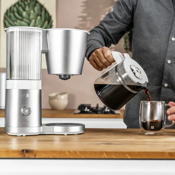 ZWILLING Coffee World*1.5-L / 48-Oz Drip Coffee Maker Silver