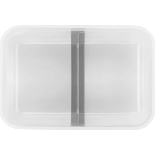 ZWILLING Vaccum Lunch Boxes*L Flat Vacuum Lunch Box, Plastic, Semitransparent-Grey