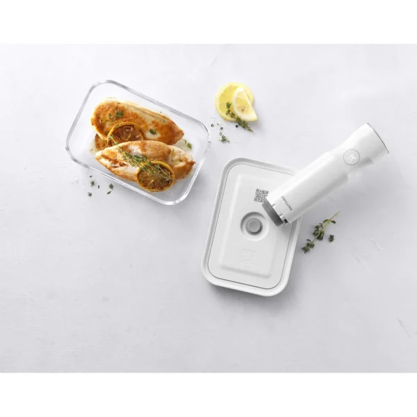 ZWILLING Vacuum Seal Containers*Large Vacuum Container, Glass, Grey