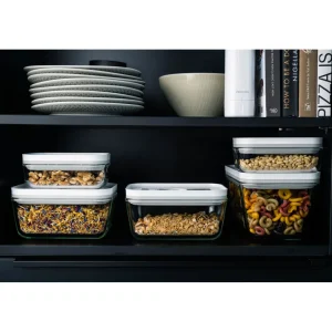 ZWILLING Vacuum Seal Containers*Large Vacuum Container, Glass, Grey