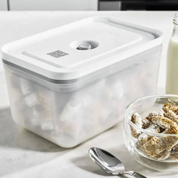 ZWILLING Vacuum Seal Containers*Large Vacuum Container, Plastic, Semitransparent-Grey