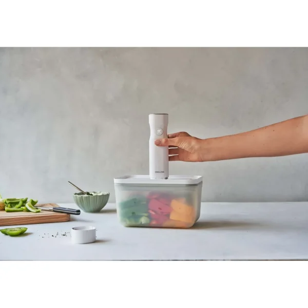 ZWILLING Vacuum Seal Containers*Large Vacuum Container, Plastic, Semitransparent-Grey