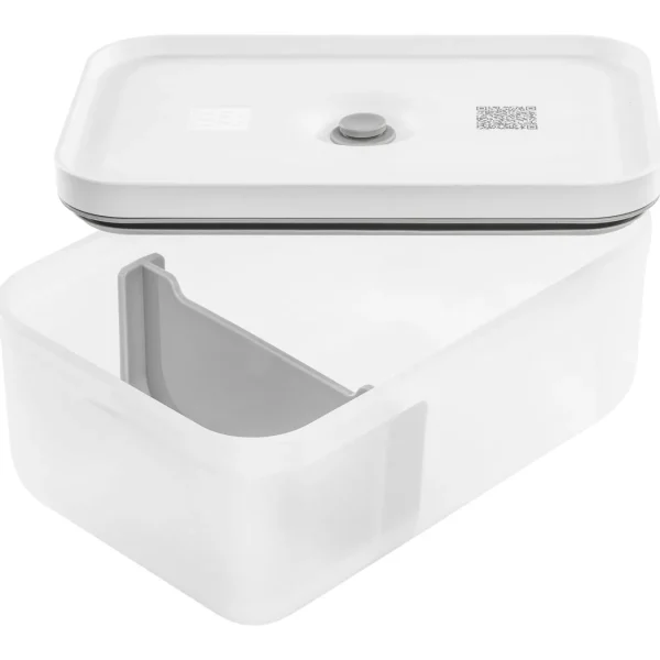 ZWILLING Vaccum Lunch Boxes*Large Vacuum Lunch Box, Plastic, Semitransparent-Grey