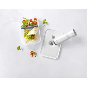 ZWILLING Vaccum Lunch Boxes*Large Vacuum Lunch Box, Plastic, Semitransparent-Grey
