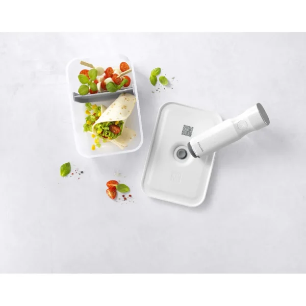 ZWILLING Vaccum Lunch Boxes*Large Vacuum Lunch Box, Plastic, Semitransparent-Grey