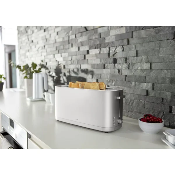 ZWILLING Electric Kettles*2 Long Slot Toaster Silver