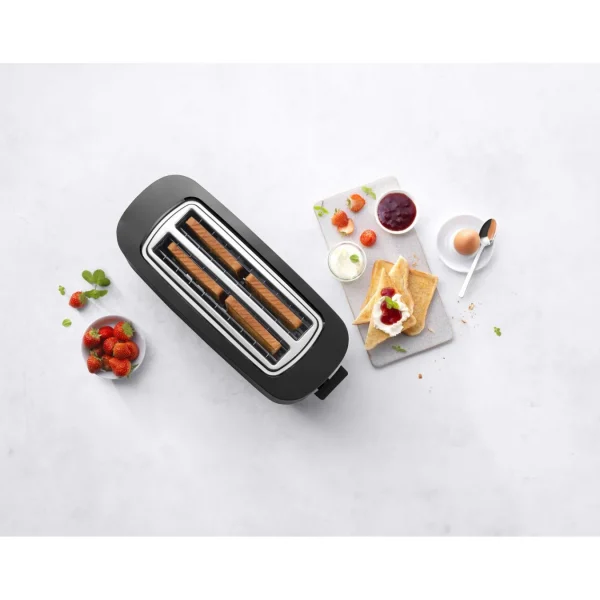 ZWILLING Coffee World*2 Long Slot Toaster - Black Black Matte
