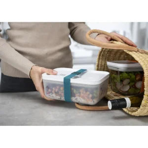 ZWILLING Vaccum Lunch Boxes*Medium Vacuum Lunch Box, Plastic, Semitransparent-Grey