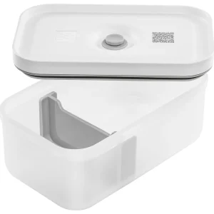 ZWILLING Vaccum Lunch Boxes*Medium Vacuum Lunch Box, Plastic, Semitransparent-Grey