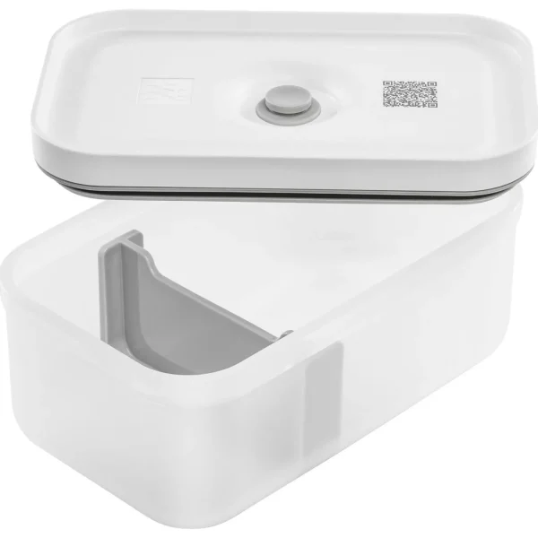 ZWILLING Vaccum Lunch Boxes*Medium Vacuum Lunch Box, Plastic, Semitransparent-Grey