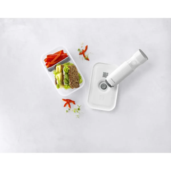 ZWILLING Vaccum Lunch Boxes*Medium Vacuum Lunch Box, Plastic, Semitransparent-Grey