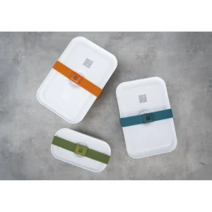 ZWILLING Vaccum Lunch Boxes*Medium Vacuum Lunch Box, Plastic, White-Grey