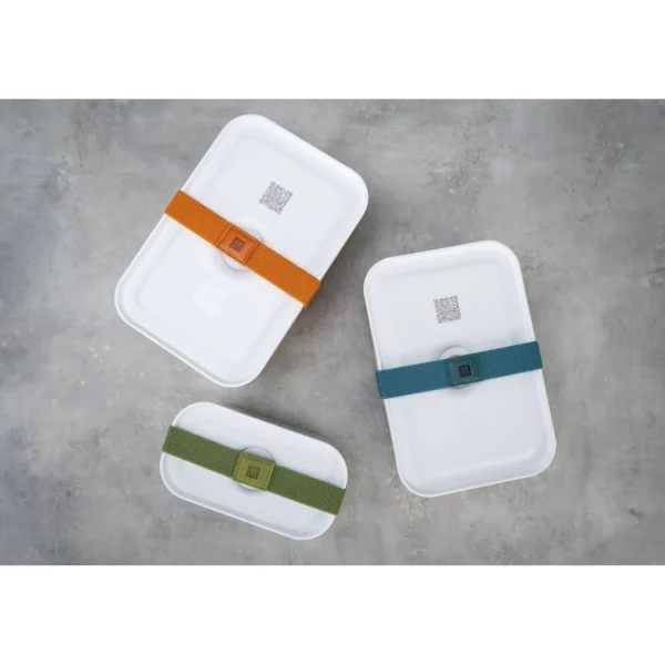 ZWILLING Vaccum Lunch Boxes*Medium Vacuum Lunch Box, Plastic, White-Grey