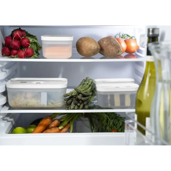 ZWILLING Vaccum Lunch Boxes*Medium Vacuum Lunch Box, Plastic, Semitransparent-Grey