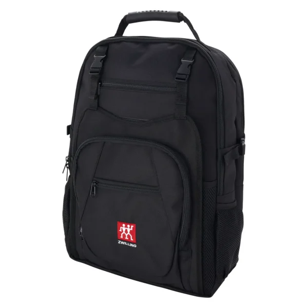 ZWILLING Knife Accessories*Nylon, Kitchen Backpack With Knife Bag Insert Black Matte