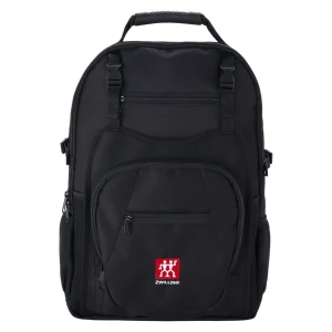 ZWILLING Knife Accessories*Nylon, Kitchen Backpack With Knife Bag Insert Black Matte