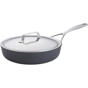 DEMEYERE Cookware Sets*10-Pc, Aluminum Nonstick Cookware Set Silver-Black