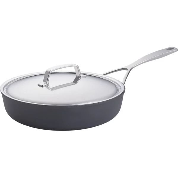 DEMEYERE Cookware Sets*10-Pc, Aluminum Nonstick Cookware Set Silver-Black