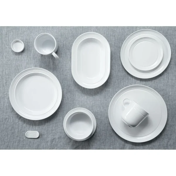 STAUB Dinner Plates*4-Pc, Appetizer Plate Set White