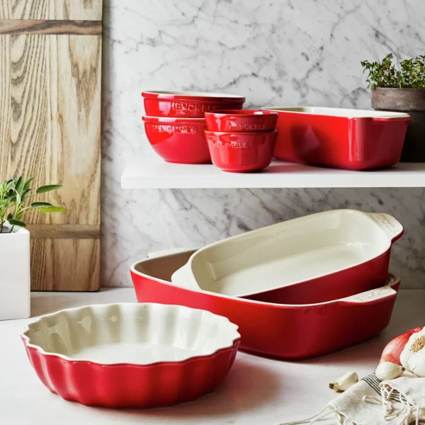 HENCKELS Cake Pans*8-Pc, Bakeware Set, Cherry