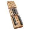 ZWILLING Knife Block Sets*7-Pc, Block Set With Beechwood In-Drawer Knife Tray, Natural