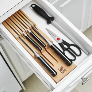 ZWILLING Knife Sets*7-Pc, Block Set With Beechwood In-Drawer Knife Tray, Natural
