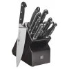 ZWILLING Knife Block Sets*10-Pc, Block Set With Black Rubberwood Block