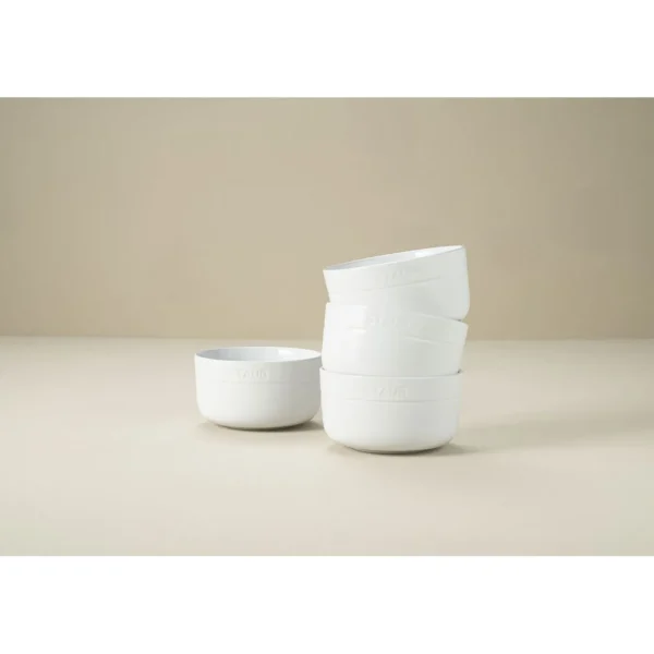 STAUB Cereal Bowls*4-Pc, Cereal Bowl Set, White