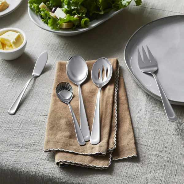 HENCKELS Flatware Sets*45-Pc Flatware Set, 18/10 Stainless Steel Silver