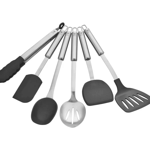 HENCKELS Turners*6-Pc Kitchen Cooking Tool Set, 18/10 Stainless Steel Silver