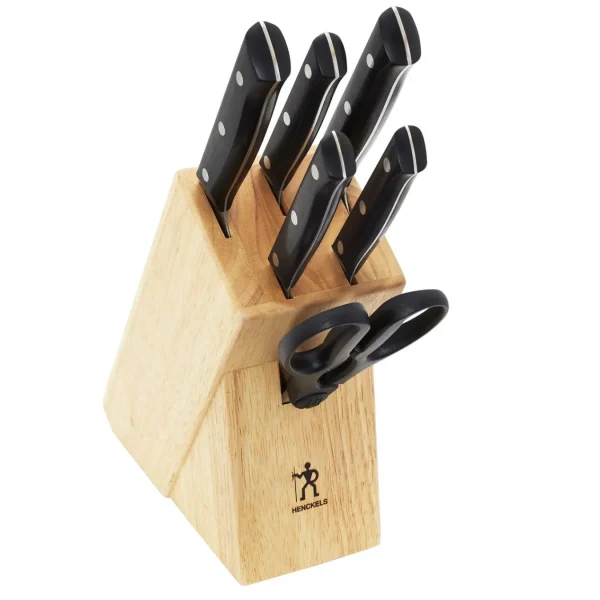 HENCKELS Knife Block Sets*7-Pc, Knife Block Set, Black Matte