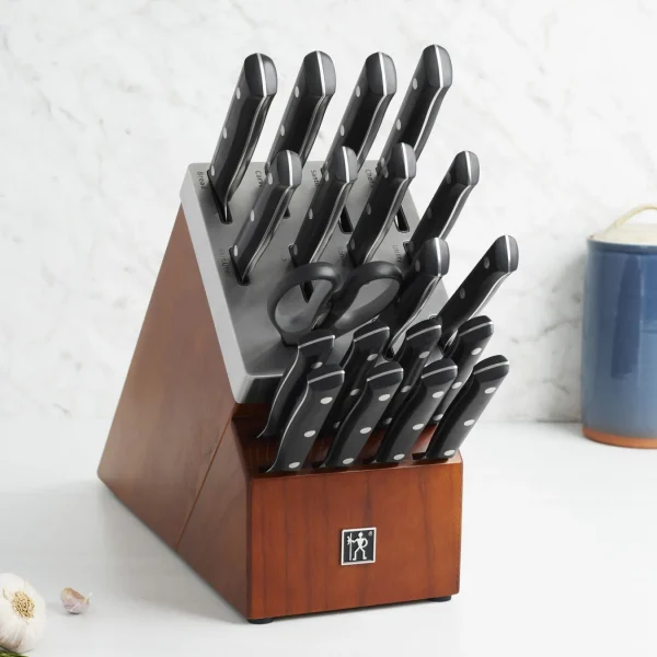 HENCKELS Knife Block Sets*20-Pc, Knife Block Set, Black Matte